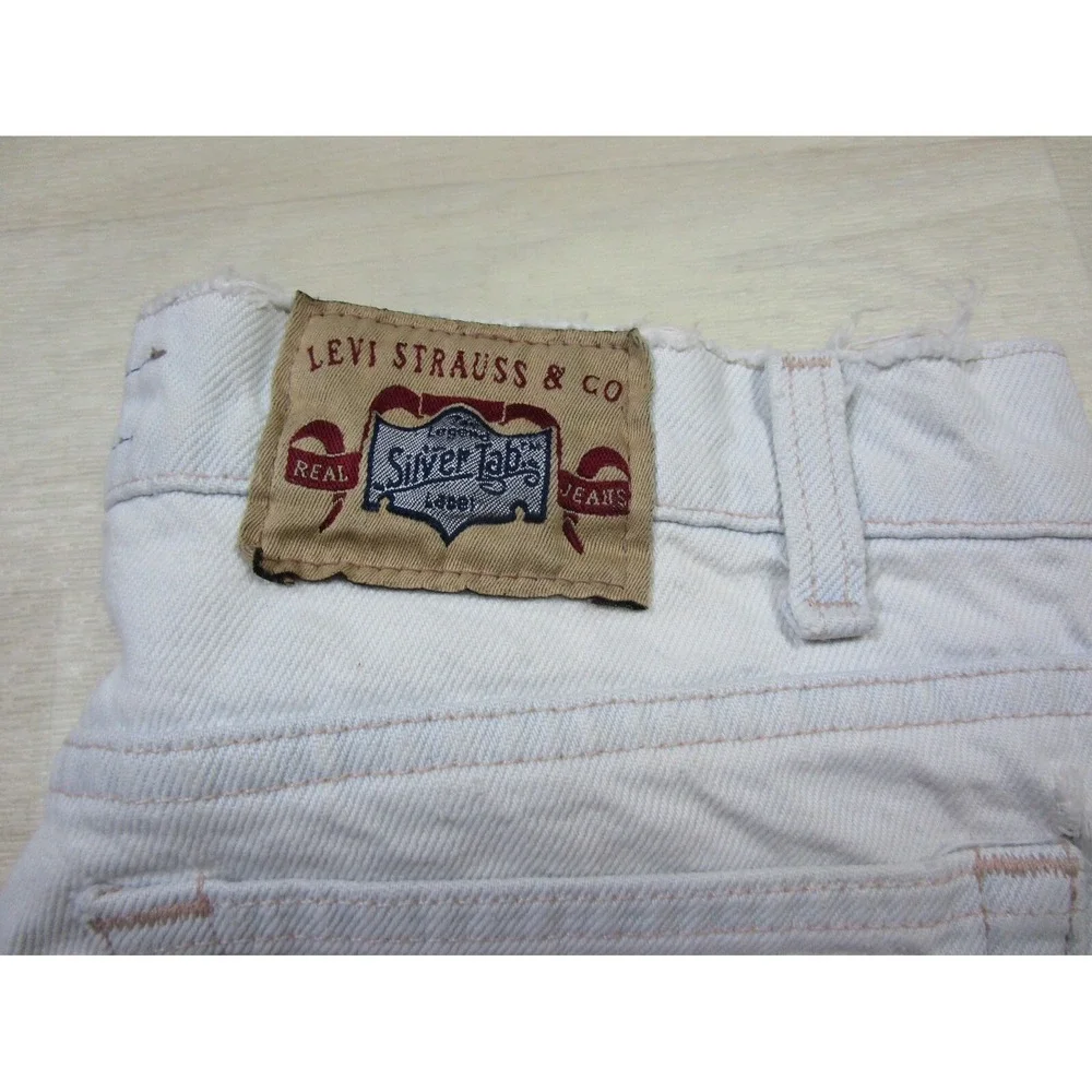 Levis 525 Silver Tab USA Vintage 90s Skater Jeans Light Wash 32x33.25 Straight‎